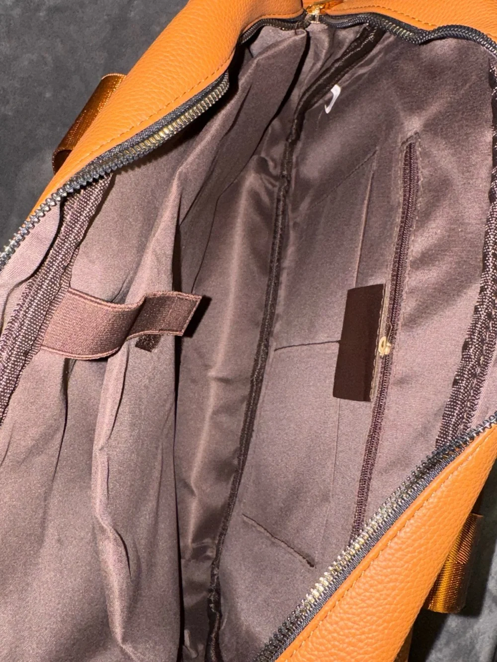 Brand-new vegan leather laptop/work bags.